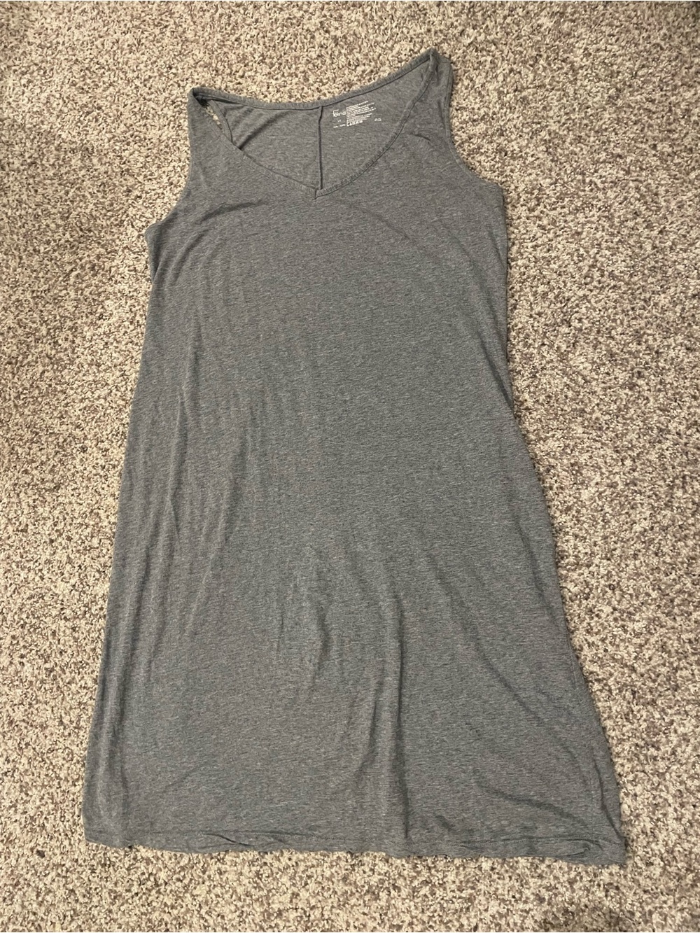 Felina Grey V-Neck Sleep Chemise